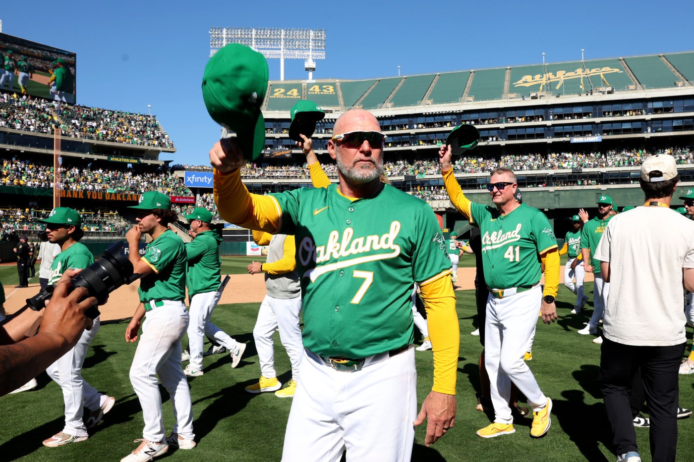 A’s to cherish memories about love they felt at final game in Oakland