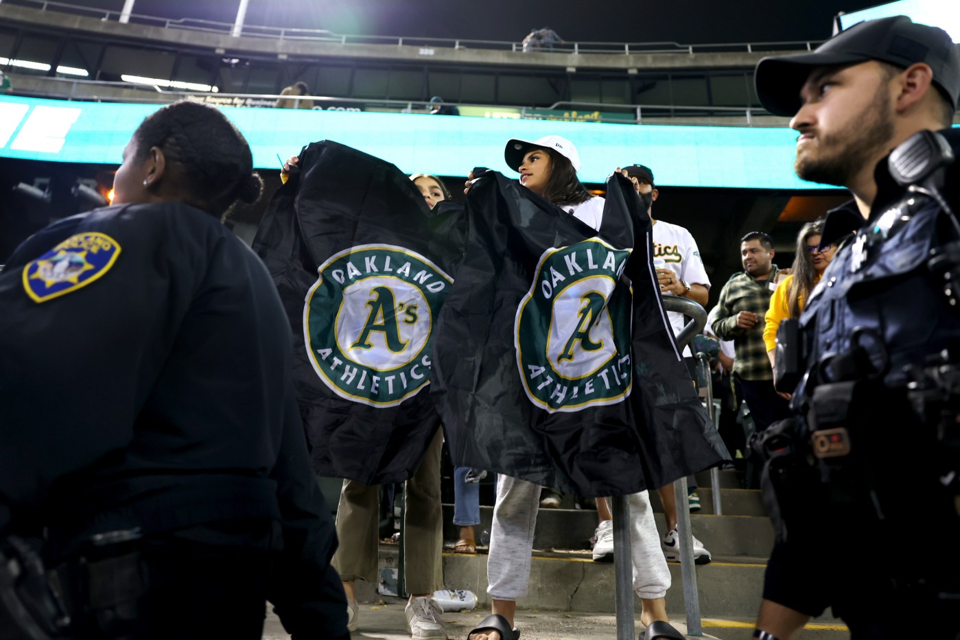 Extra Oakland police will be present for final A’s game at Coliseum