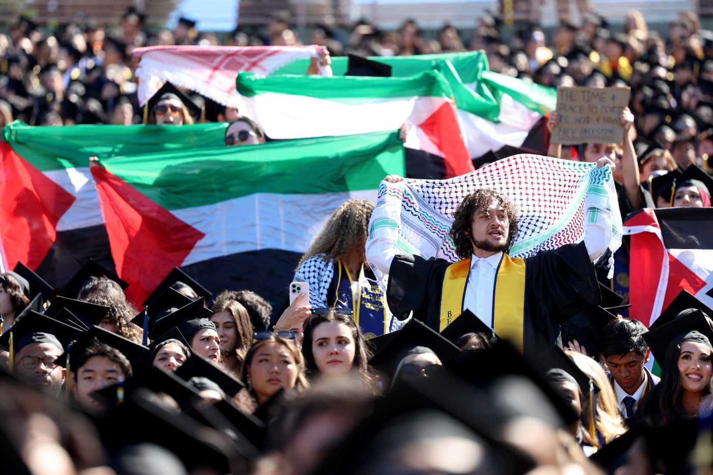 University of California accused of labor violations over handling of campus protests