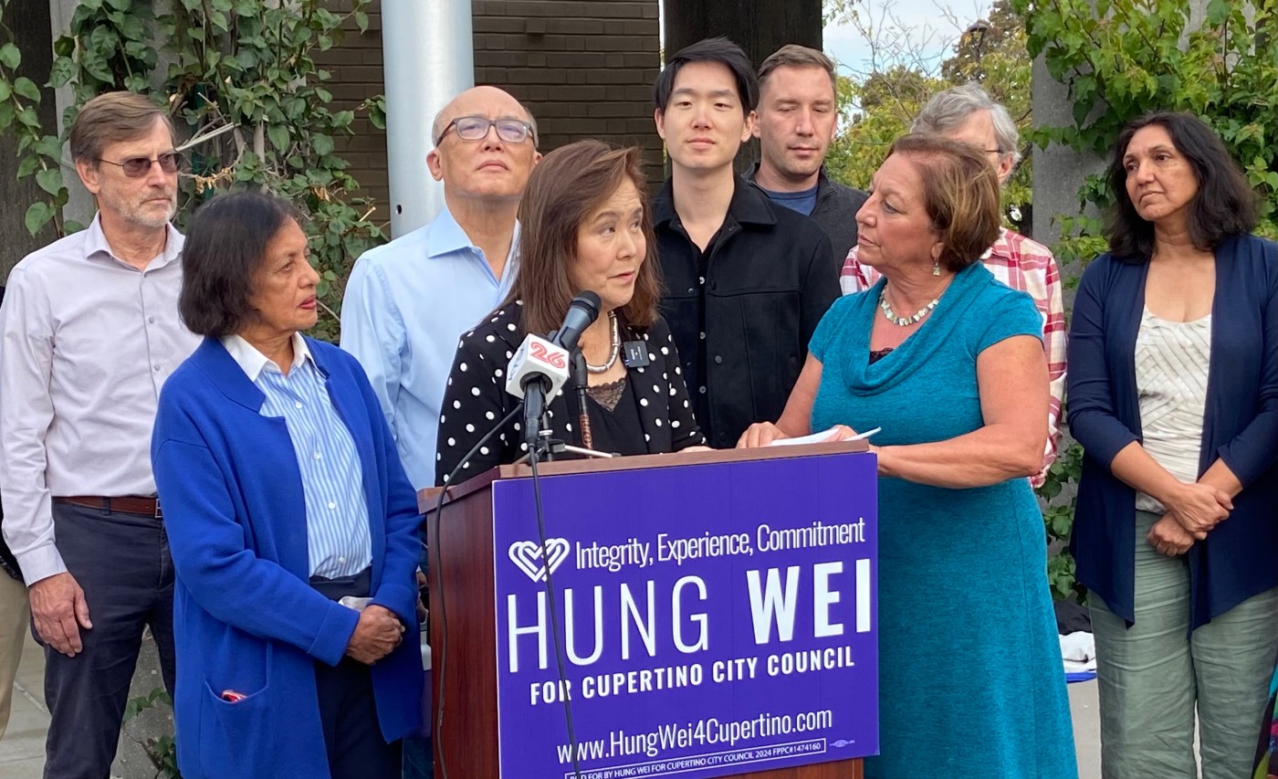 Cupertino Councilmember Hung Wei makes surprise jump back into election race