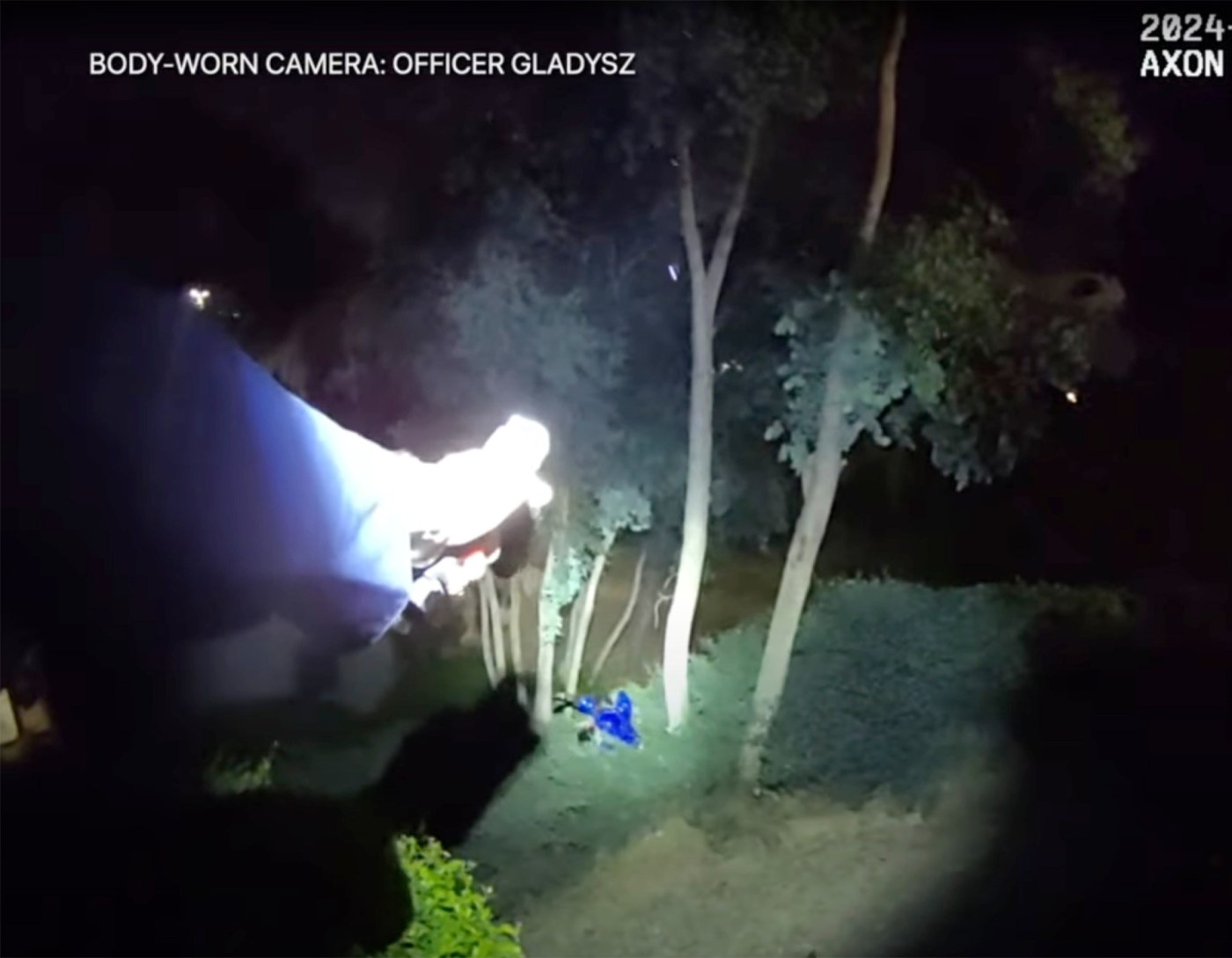 Assault suspect sues California cop who shot him while holding baby