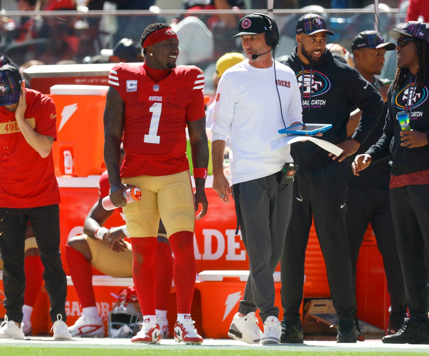 49ers’ Monday blues — reviewing Chiefs film, Deebo Samuel hospitalized with pneumonia