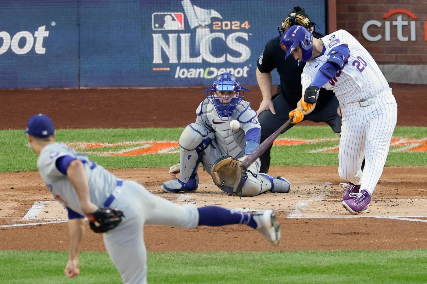 Alonso and Mets extend season again, beating Dodgers 12-6 to send NLCS back to LA for Game 6