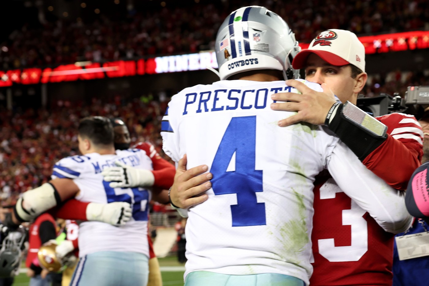 49ers’ Brock Purdy focuses on Cowboys, not Dak Prescott’s paycheck