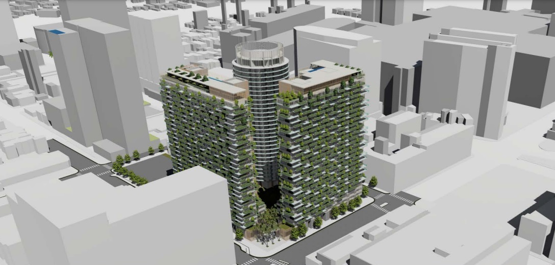 Eye-catching vision emerges for San Jose three-tower housing project