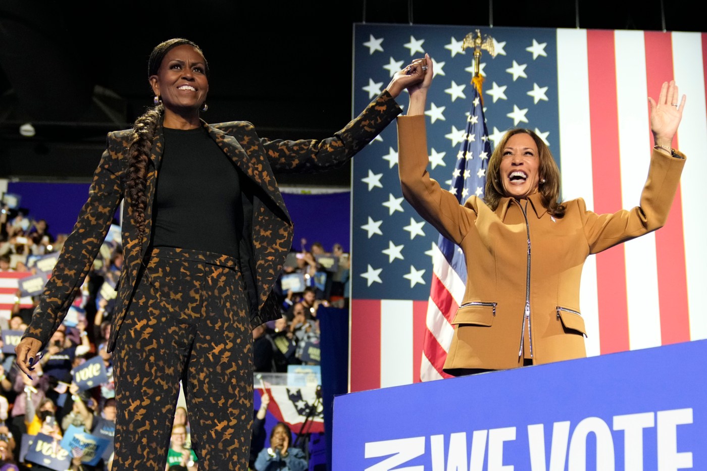 MIchelle Obama rallies for Harris: ‘Take our lives seriously’