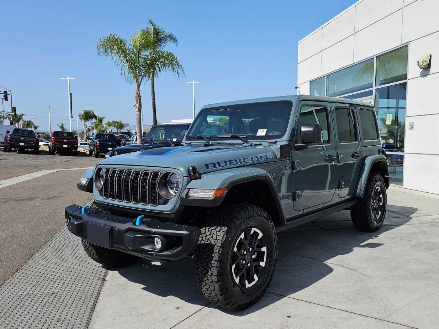 The 2024 Jeep Wrangler 4 Door Rubicon X Midsize 4XE SUV