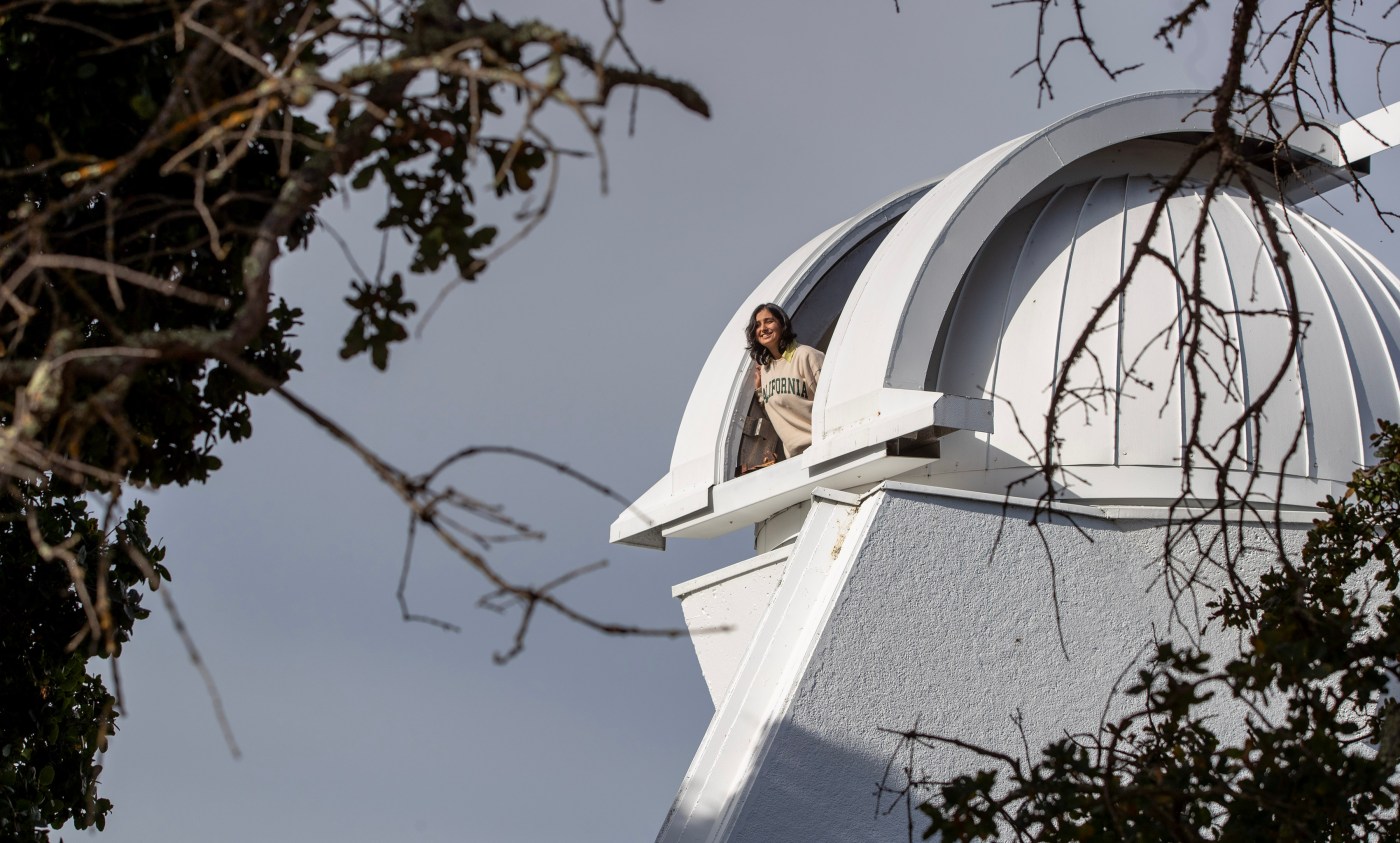 There’s a hidden white tower in the Palo Alto hills used to study the sun