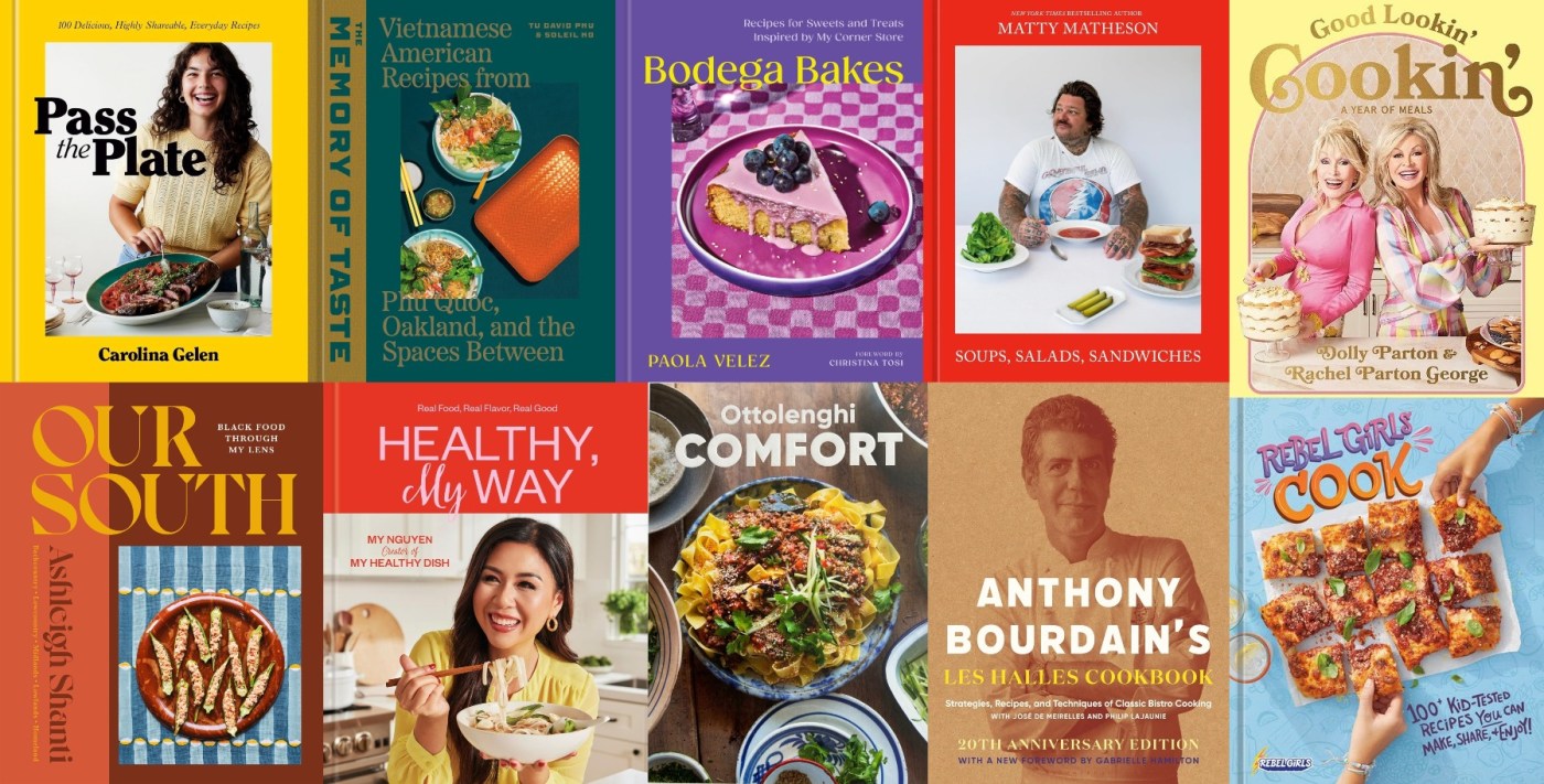 10 new cookbooks to inspire delicious breakfast, lunch and dinner meals