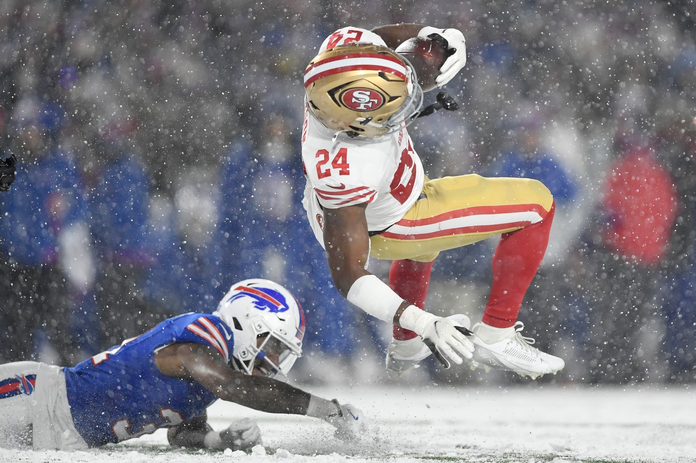 What the 49ers said after being blitzed by Bills in Buffalo blizzard