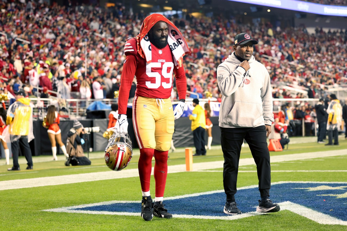 49ers’ GM John Lynch addresses `confrontation’ with De’Vondre Campbell