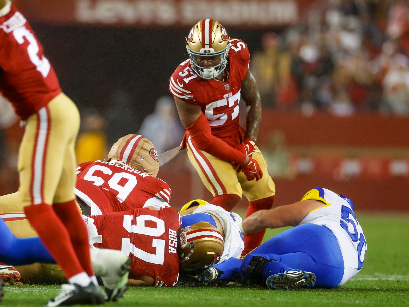 Dre Greenlaw reflects on return to 49ers after Super Bowl injury: ‘I missed everything about it’