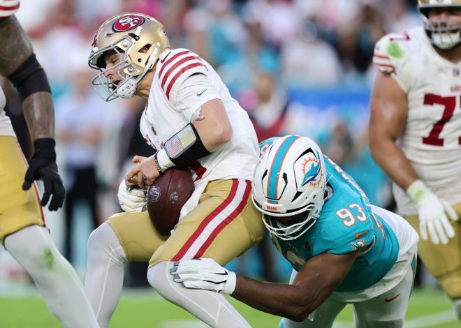 49ers’ loss in Miami continues the longest season of Brock Purdy’s life