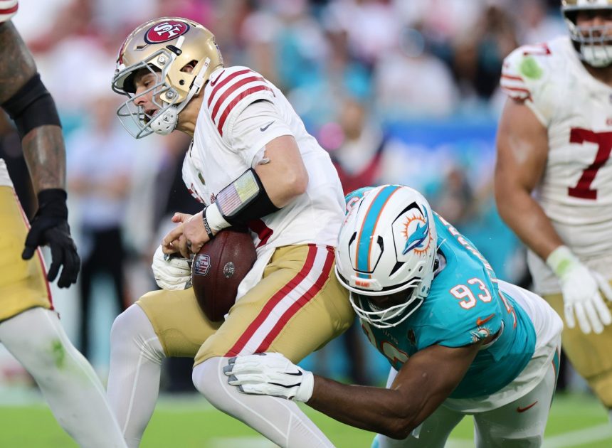 49ers’ loss in Miami continues the longest season of Brock Purdy’s life