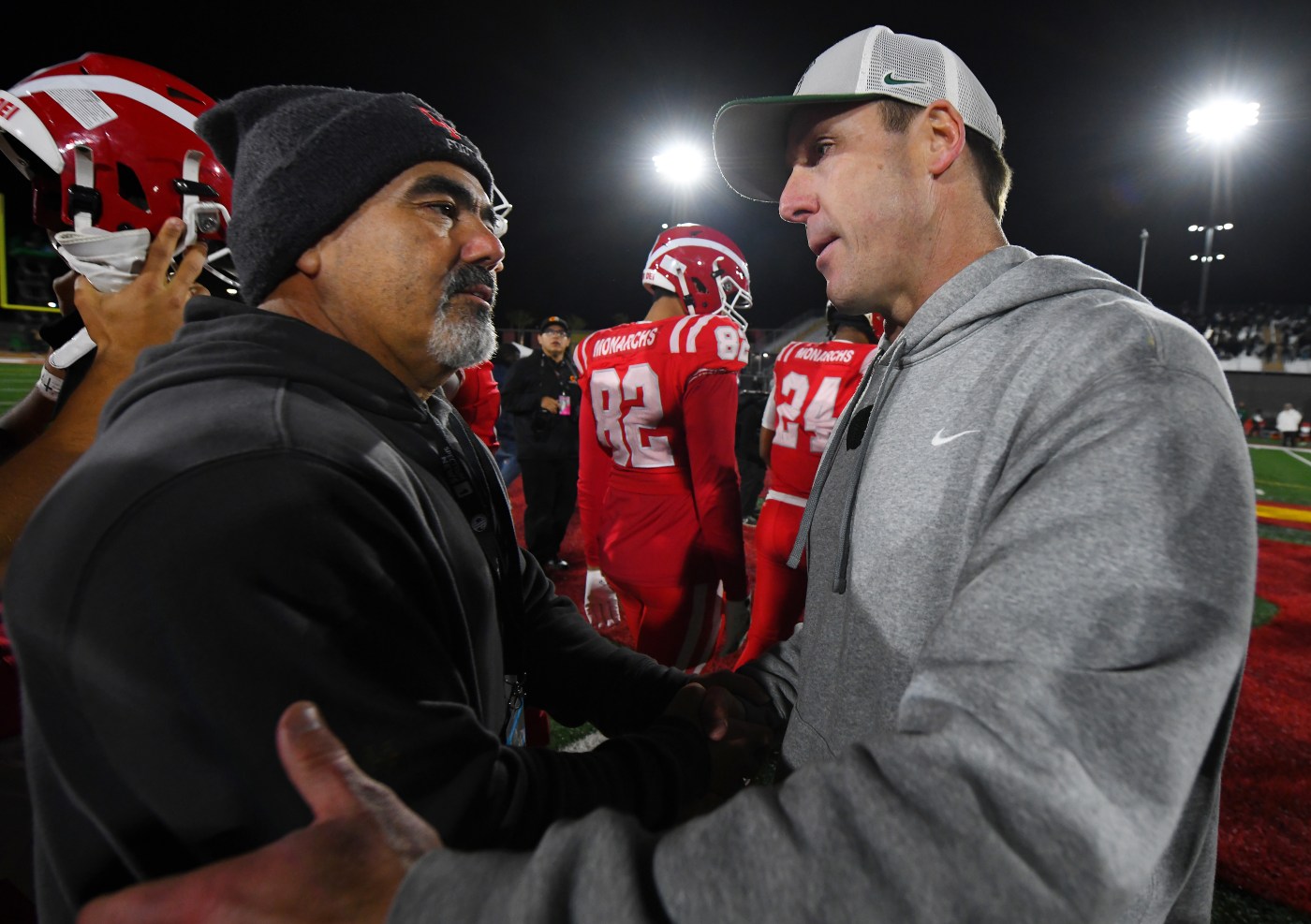 Lessons learned: What Mater Dei coach had to say after finally beating De La Salle