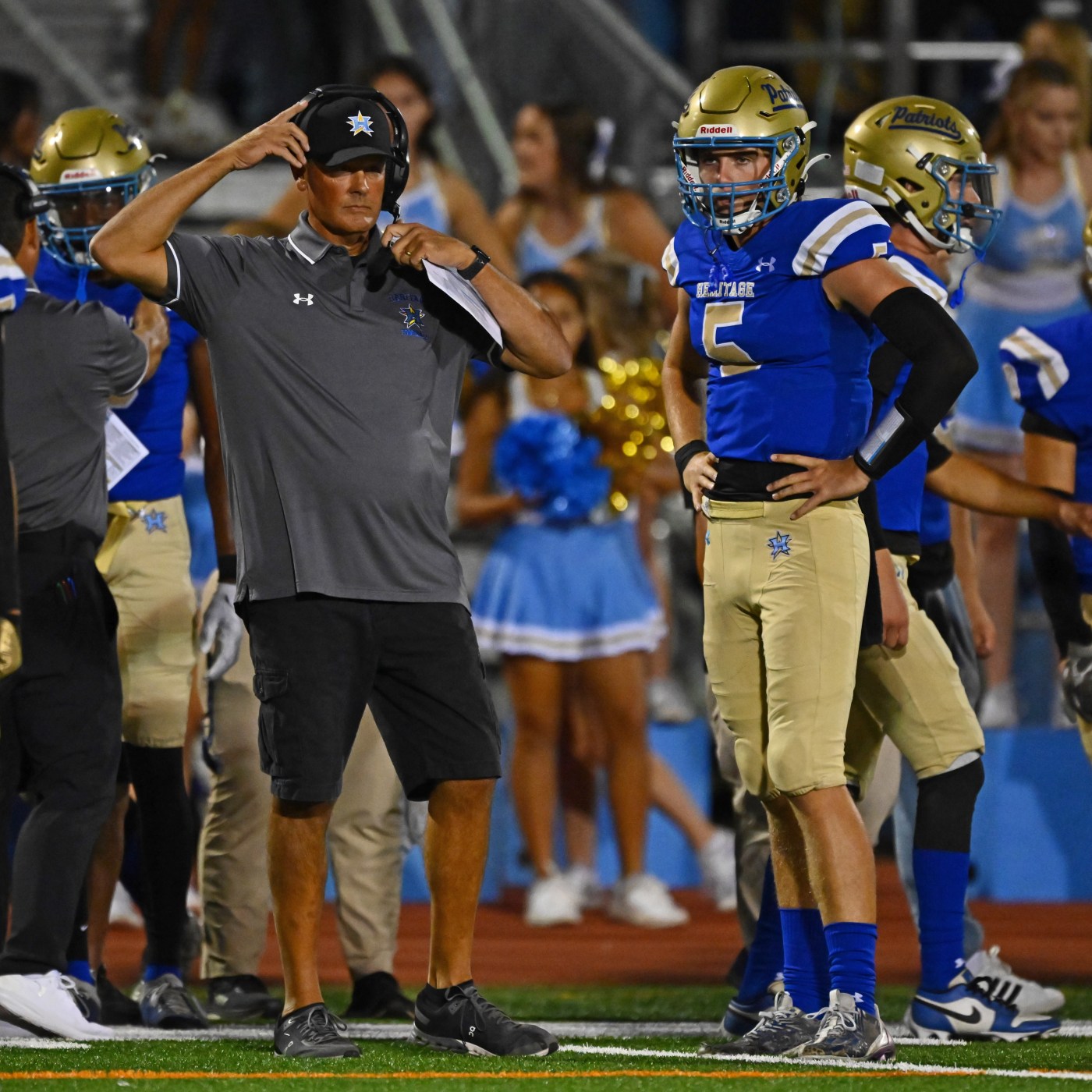 Heritage football coach Dave Fogelstrom steps down after five seasons