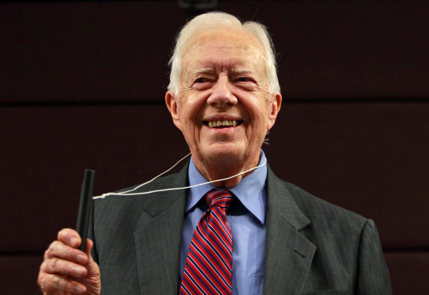 Jimmy Carter made eradicating Guinea worm disease a top mission