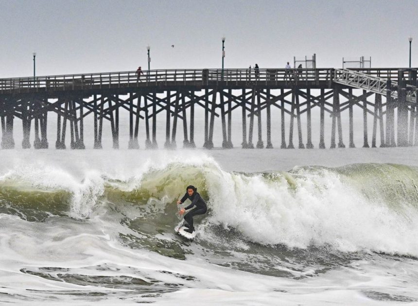 Big waves slam Southern California beaches, more massive surf on the way