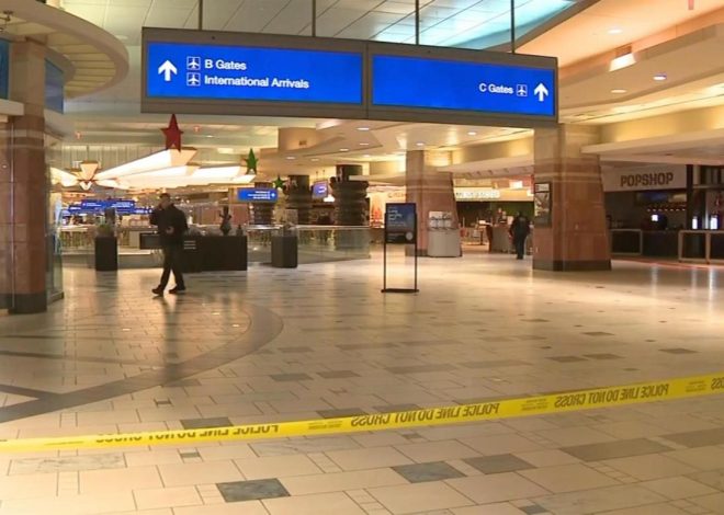 Christmas shooting at Phoenix airport leaves 3 people wounded, 1 stabbed