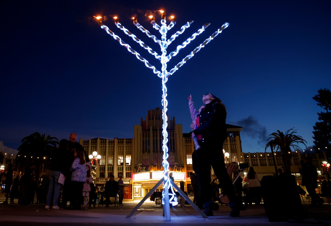 Photos: the Bay Area celebrates Hanukkah