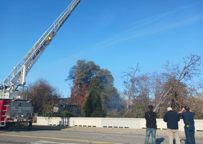 Second fire in three months scorches vacant blighted lot in downtown San Jose