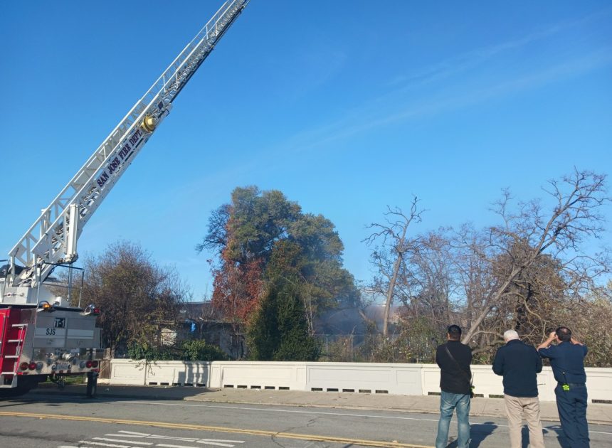 Second fire in three months scorches vacant blighted lot in downtown San Jose