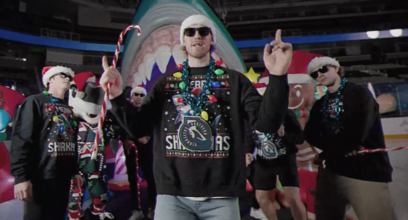 San Jose Sharks debut sequel video to “Holiday Sweater”