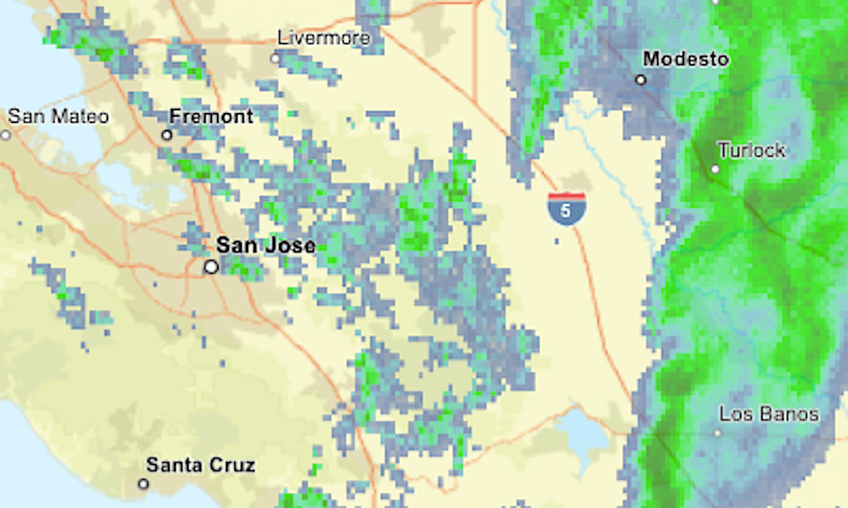 Live map: When will the next rain hit the Bay Area?