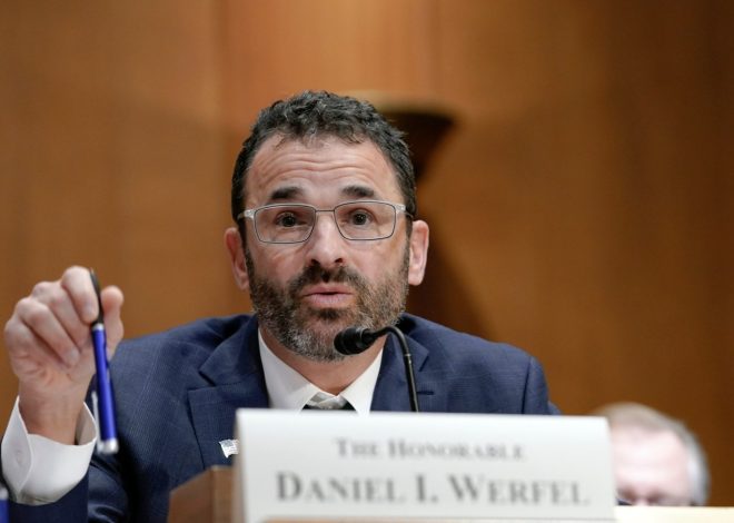 IRS Commissioner Daniel Werfel says he’ll step down on Trump’s Inauguration Day