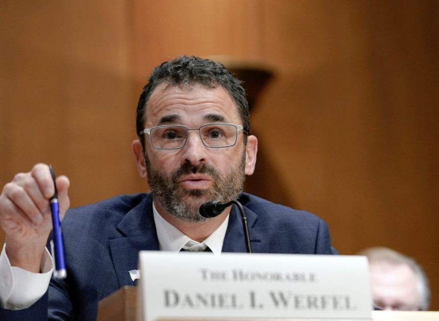 IRS Commissioner Daniel Werfel says he’ll step down on Trump’s Inauguration Day