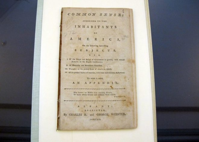 Today in History: January 10, Thomas Paine publishes ‘Common Sense’