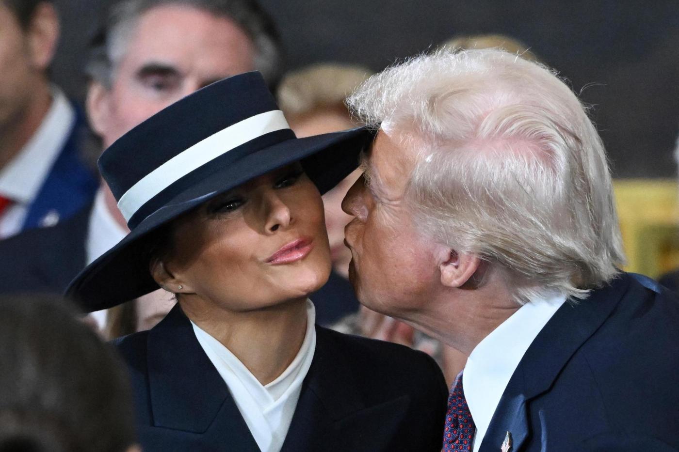 What Melania Trump wore to the inauguration — including the hat