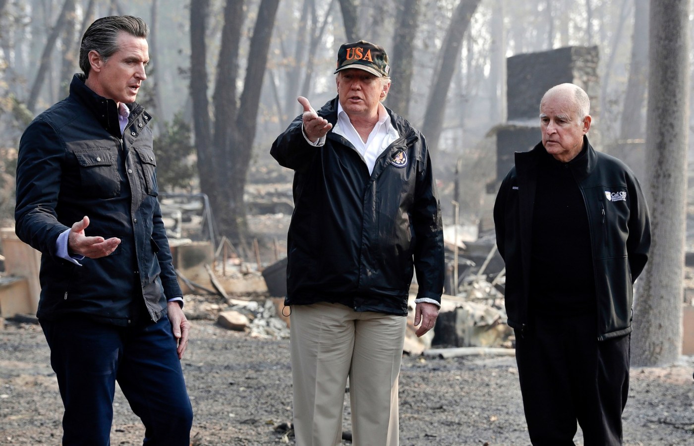 Could Donald Trump withhold wildfire aid from California?