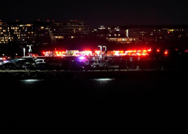 Passenger jet collides with Army helicopter while landing at Reagan Washington National Airport