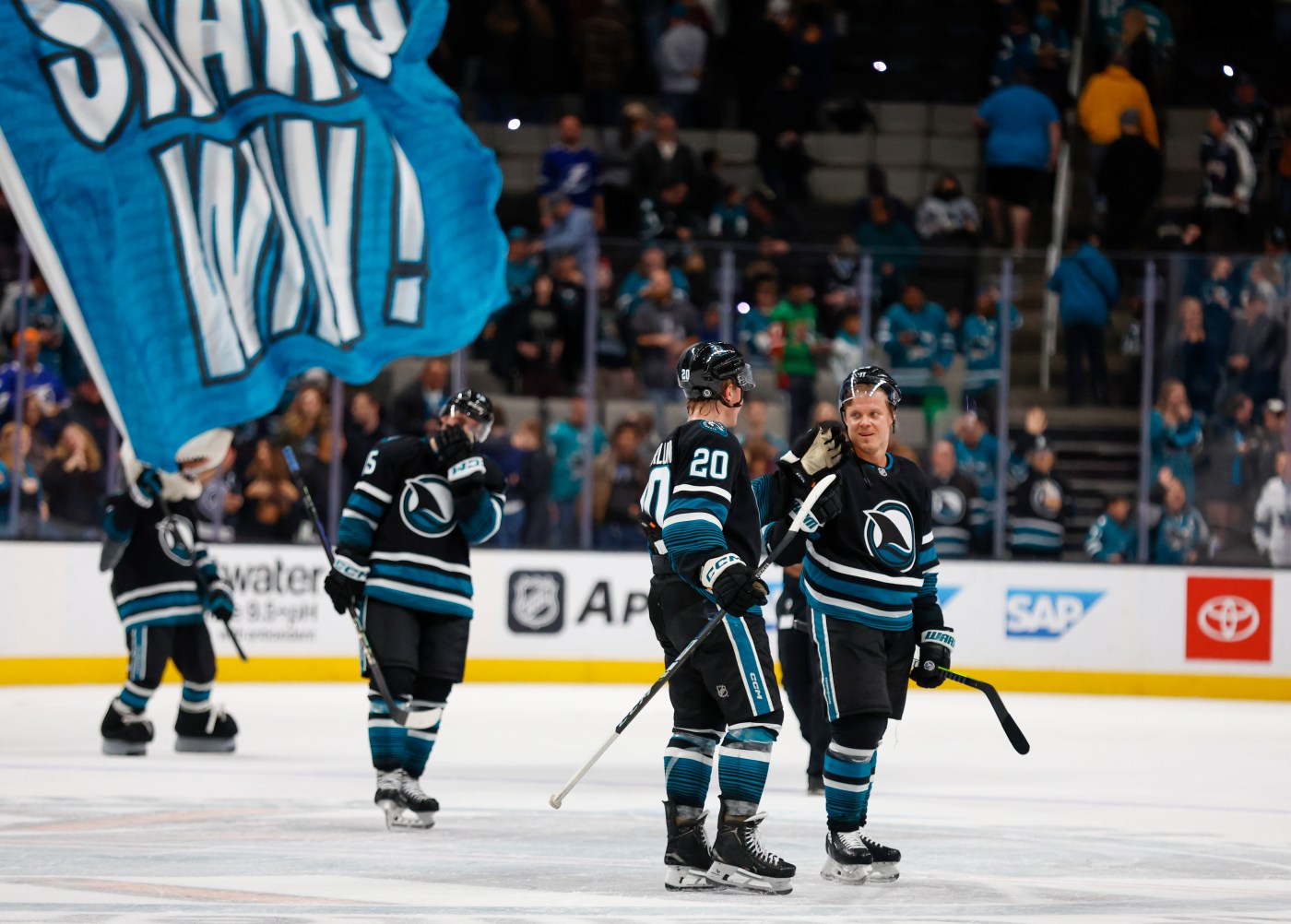 Sharks show growth in critical area as they reach season’s midway point