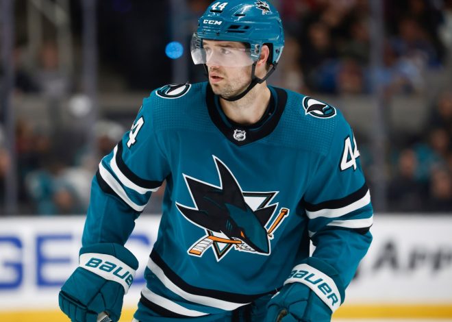 As milestone nears, Sharks’ Vlasic has bone to pick with NHL: ‘It’s absolutely absurd’