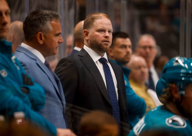 Sharks coach, rookie forward relish return to Boston: ‘It’s going to come full circle’