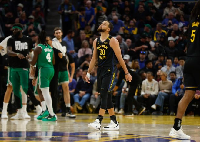 Warriors back at .500 after getting destroyed by Celtics