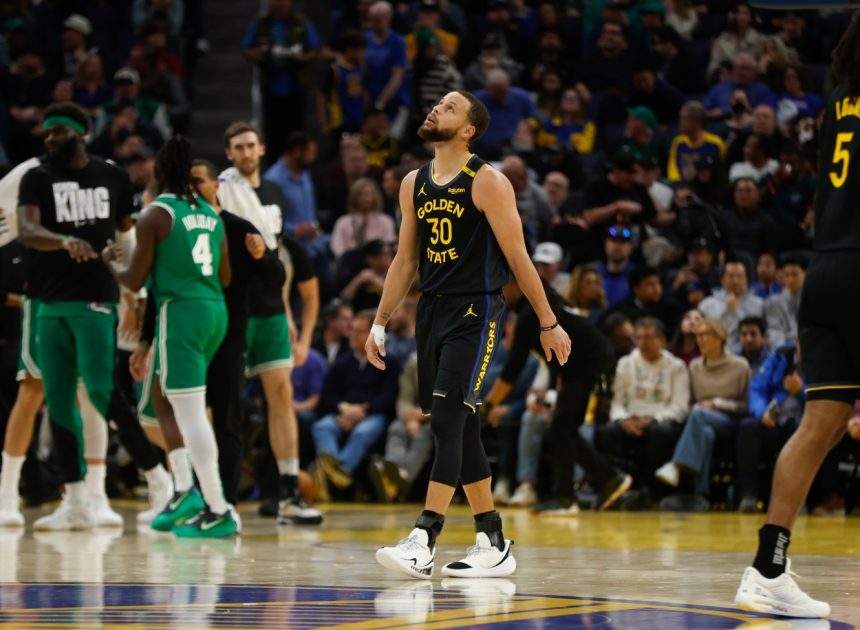 Warriors back at .500 after getting destroyed by Celtics