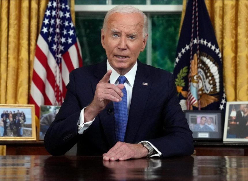 Biden promised to turn the page on Trump. Now he’s being replaced by him