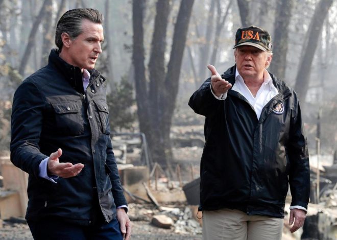 Walters: With Trump-Newsom political feud back, L.A. fires add new wrinkle