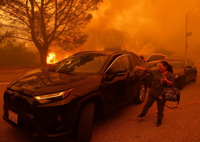 Pacific Palisades evacuation order came after homes were already burning, AP finds