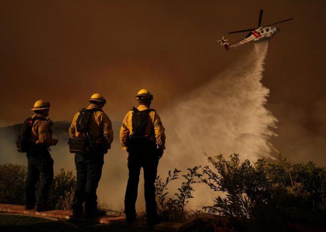 Trump targets California water policy as he prepares to tour LA fire damage