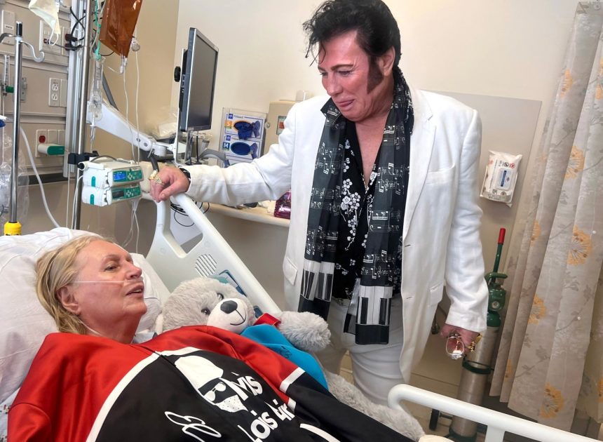 Lifelong East Bay Elvis fan battling cancer gets surprise visit from ‘The King’