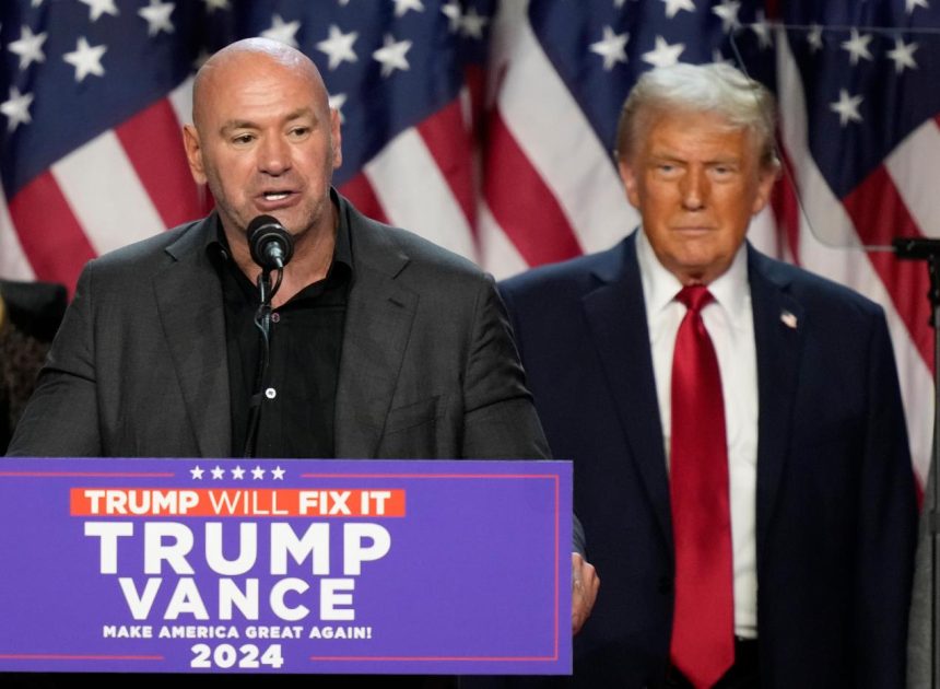 Trump ally Dana White among Meta’s 3 new directors