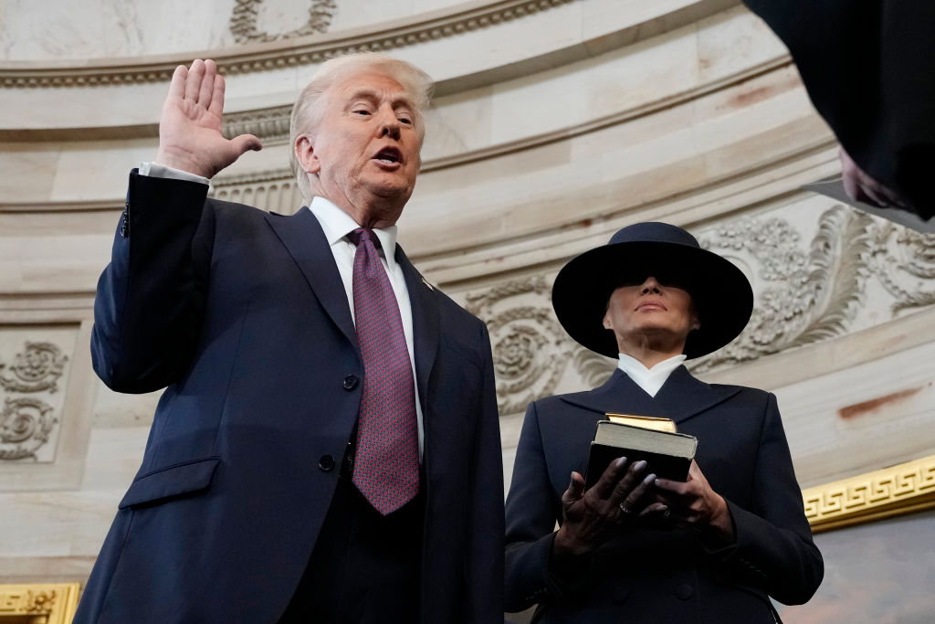 Trump didn’t swear on a Bible. Does it matter?