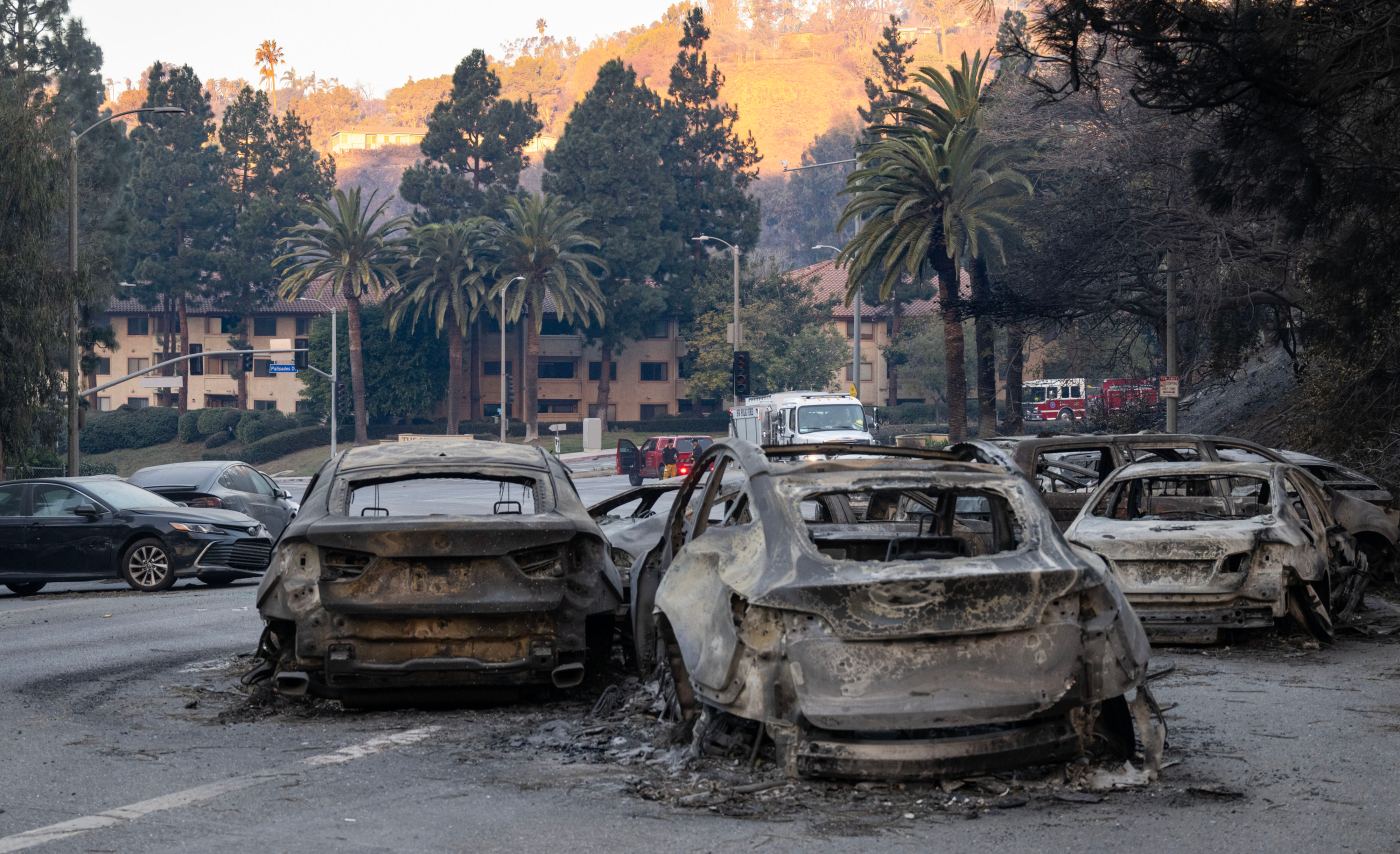 Burning Teslas, fried battery storage systems in Los Angeles add to toxic mix hindering wildfire cleanup