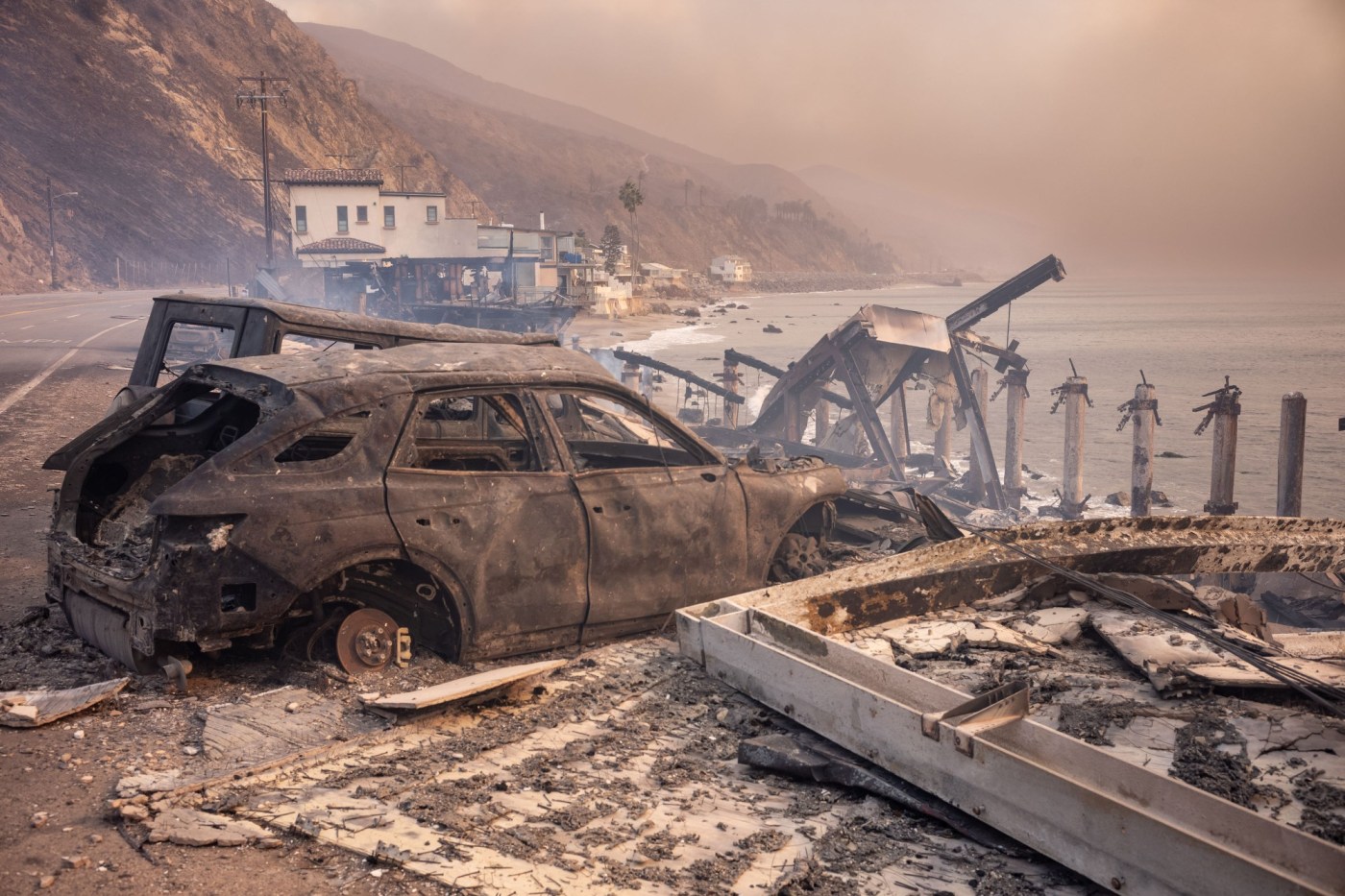 ‘Like you’re on a different planet:’ Malibu left decimated by Palisades fire