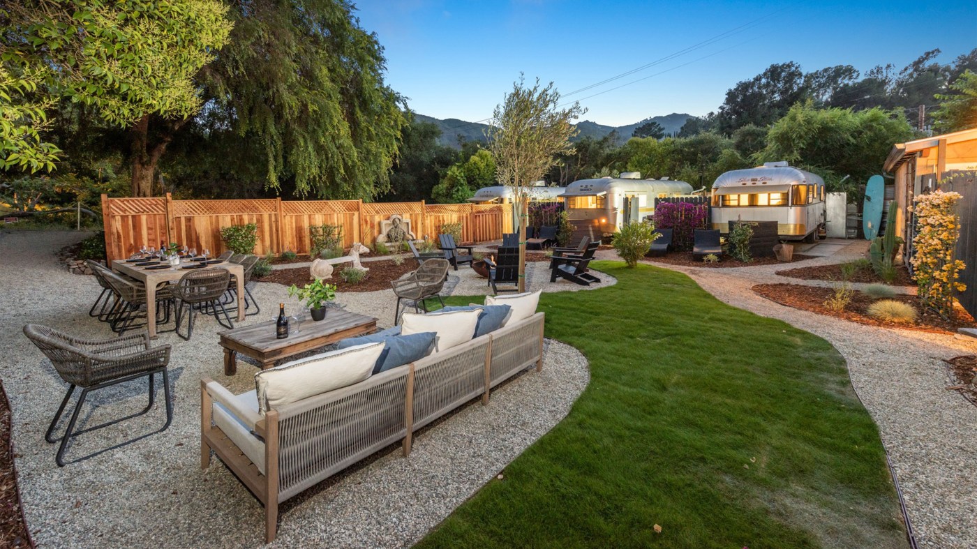 Three vintage trailers, less than 5 miles from California beach, list for $299,000 each