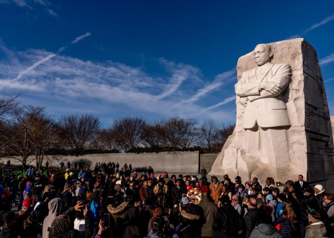 Civil rights leaders and King family mark MLK Day as a special call to action as Trump takes office